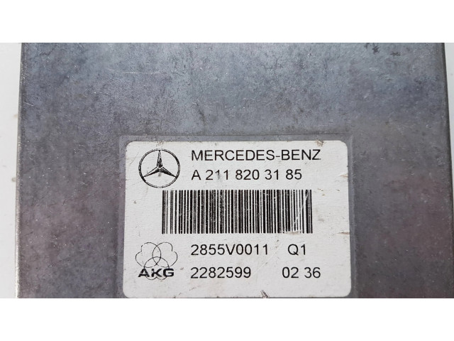 Блок управления A2118203185   Mercedes-Benz E W211
