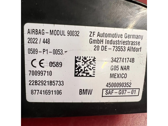 Подушка безопасности в сиденье 7416911, 87741691106   BMW X6 G06