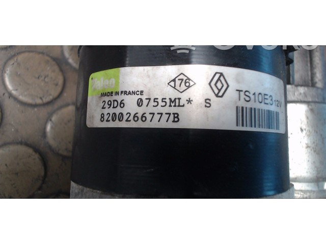 Турбина Стартер Renault Scenic II -  Grand scenic II  8200266777, 8200182178         