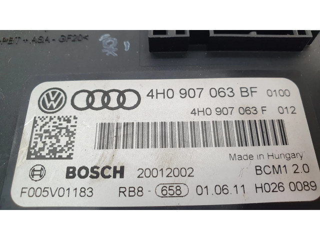 Комплект блоков управления 4G0907311G, 4G0907401   Audi A6 S6 C7 4G