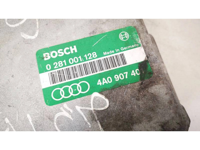 Блок управления двигателя 0281001128, 4A0907401   Audi 100 S4 C4