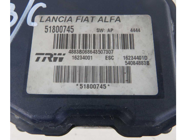 Блок управления АБС 51800745, 16234001   Alfa Romeo 159