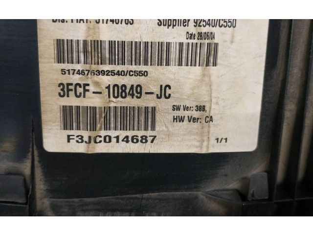 Přístrojová deska  Fiat Stilo 2005 3FCF10849JC  