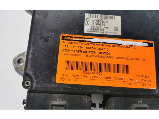 Комплект блоков управления 1860095400, 1860095400 E6T73471   Mitsubishi Colt