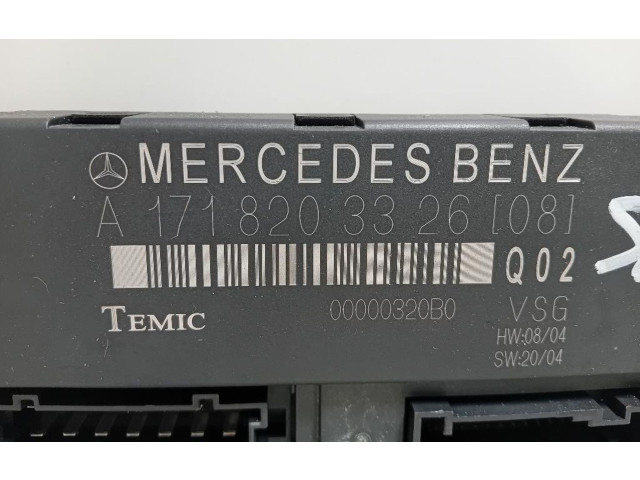 Модуль кузова A171820332608, 272963   Mercedes-Benz SLK R171 2004