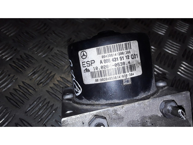 Jednotka ABS a0375454732   Mercedes-Benz C W204 2008