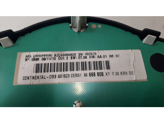 Přístrojová deska  Citroen DS3 2010 96668808XT, A2C53385829  
