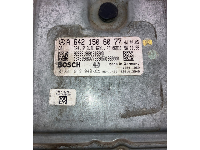 Řídící jednotka A6421506077, 0281013949   Mercedes-Benz GL X164 2007