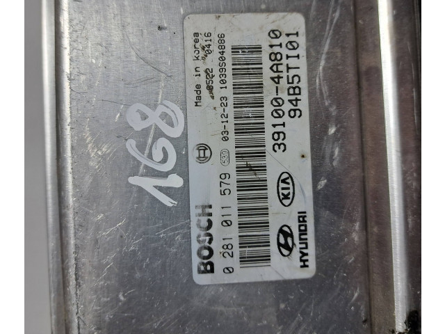 Řídící jednotka 0281011579, 391004A810   KIA Sorento 2005