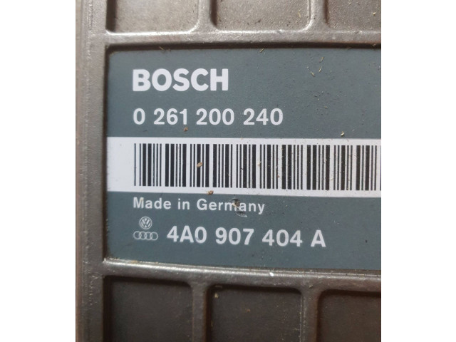 Řídící jednotka 4A0907404A, 0261200240   Audi 100 S4 C4 1992