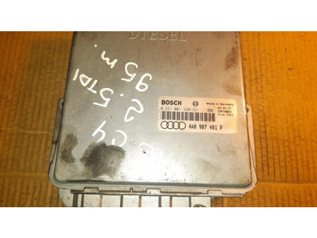 Řídící jednotka 0281001320321, 4A0907401P   Audi A6 S6 C4 4A 1995