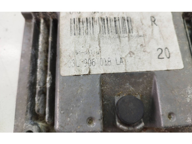 Блок управления двигателя 03L906018LA, 0281017645   Audi A6 S6 C7 4G