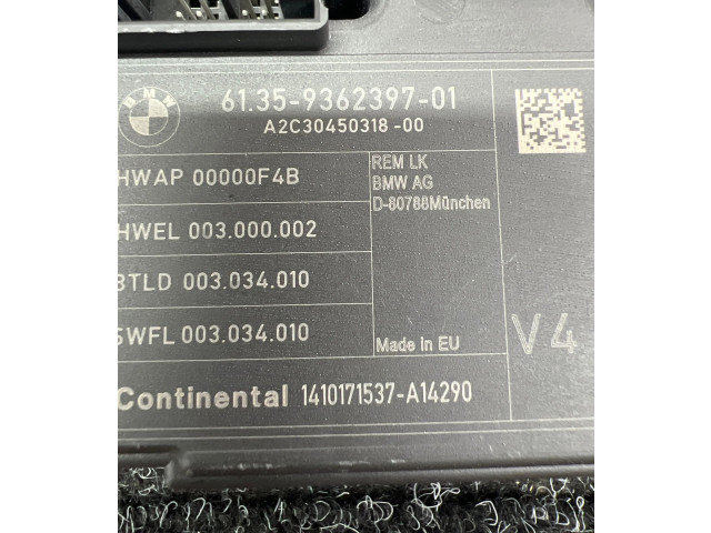 Блок комфорта 9362397, 00000F4B   BMW M4 F82 F83   