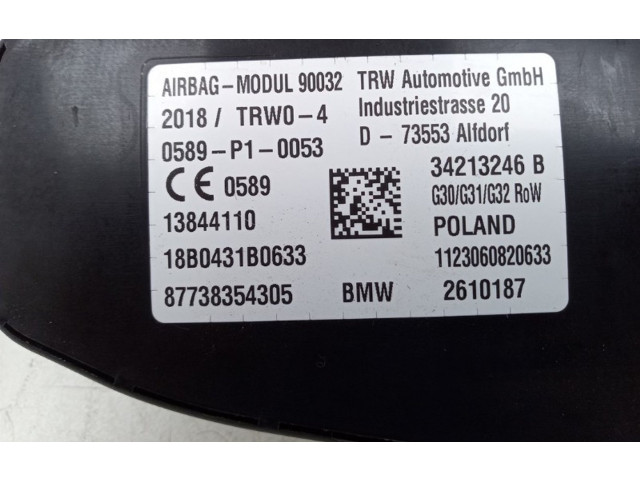Подушка безопасности в сиденье    BMW 5 G30 G31