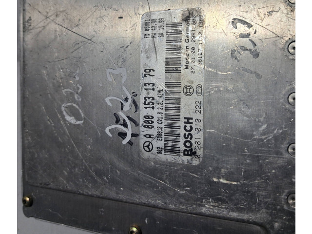 Řídící jednotka A0001531379, 0281010222   Mercedes-Benz C W202 2000