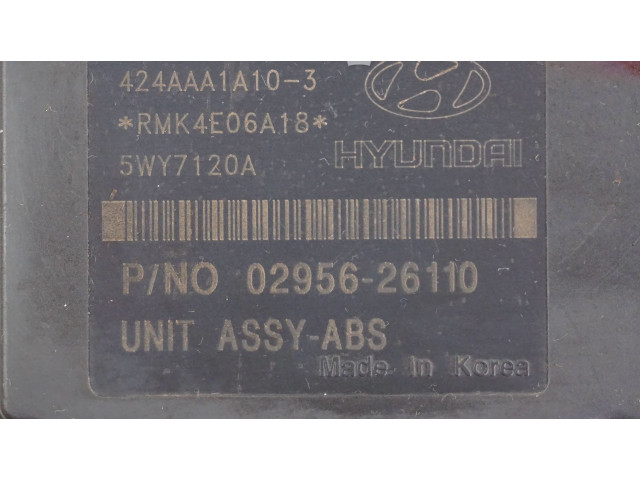 Jednotka ABS 5890026160, 0295626110   Hyundai Santa Fe 2002
