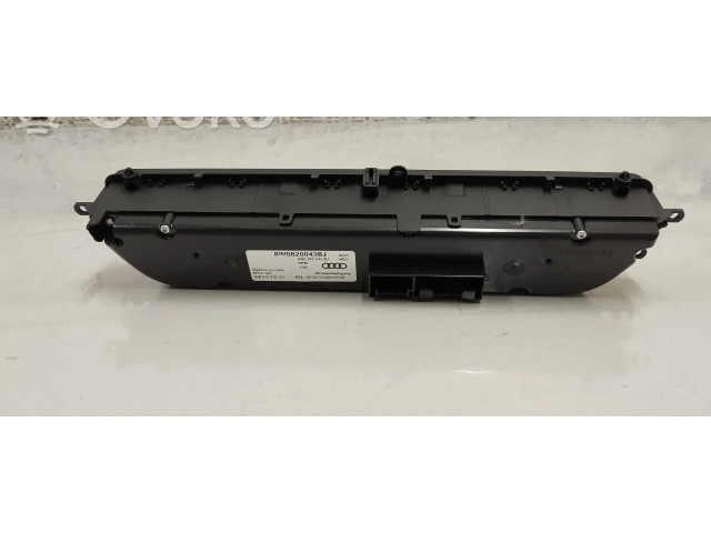 Блок управления климат-контролем 8w0820043bj   Audi A4 S4 B9 8W