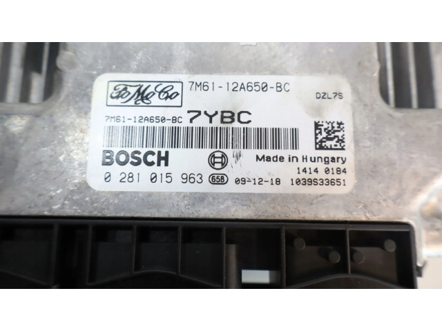 Řídící jednotka 0281015963   Mazda 3 II 2010