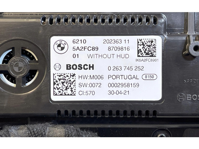 Přístrojová deska  BMW 1 F40 2022 5A2FC89  