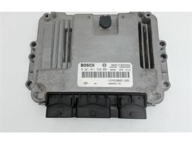 Řídící jednotka 8200391179, 0281011530   Nissan Primastar 2004