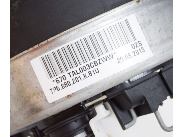 Подушка безопасности водителя 7P6880201K, 7P6880201K81U   Volkswagen Touareg II