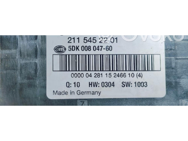Блок предохранителей 2115452201   Mercedes-Benz E W211    