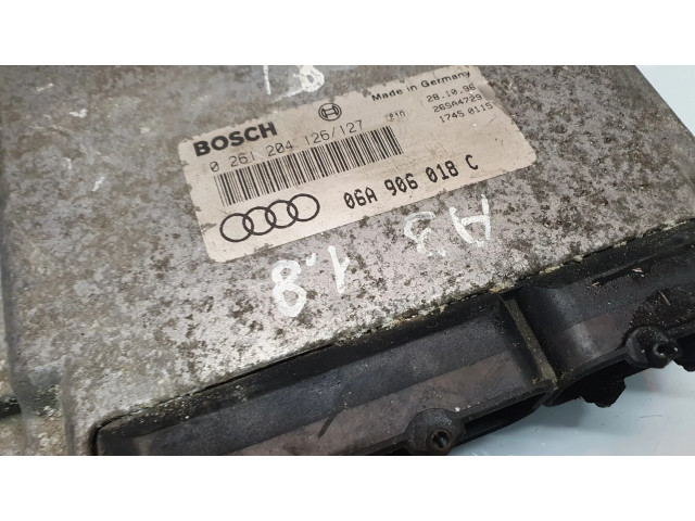 Блок управления двигателя 06A906018C, 0261204126   Audi A3 S3 8L