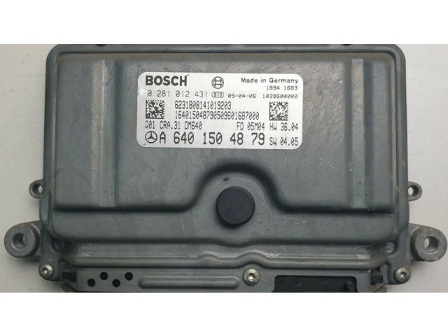 Řídící jednotka A6401504879   Mercedes-Benz A W169 2005