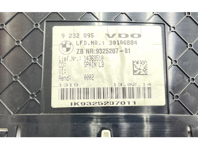 Přístrojová deska  BMW 4 F32 F33 2015 9232895, 30106884  