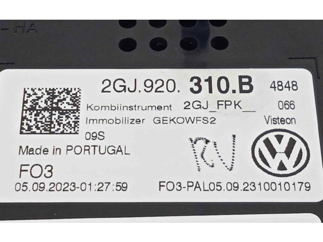 Přístrojová deska  Volkswagen T-Roc 2023 2GJ920310B  
