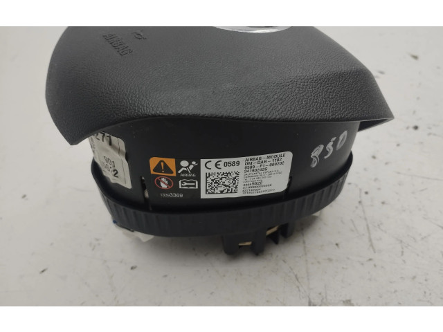 Подушка безопасности водителя 39095622, 34193242G   Opel Insignia B