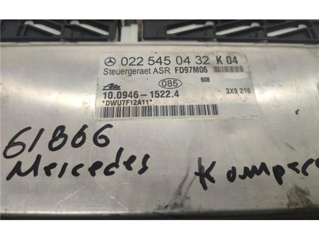 Блок управления 0225450431, 0225450431   Mercedes-Benz SLK AMG R170