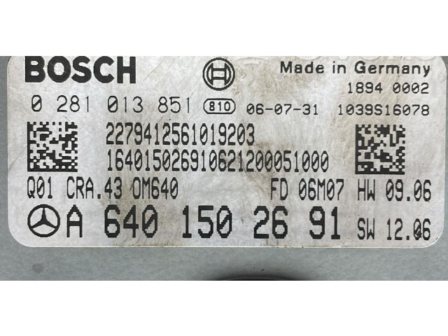 Řídící jednotka    Mercedes-Benz B W245 2007
