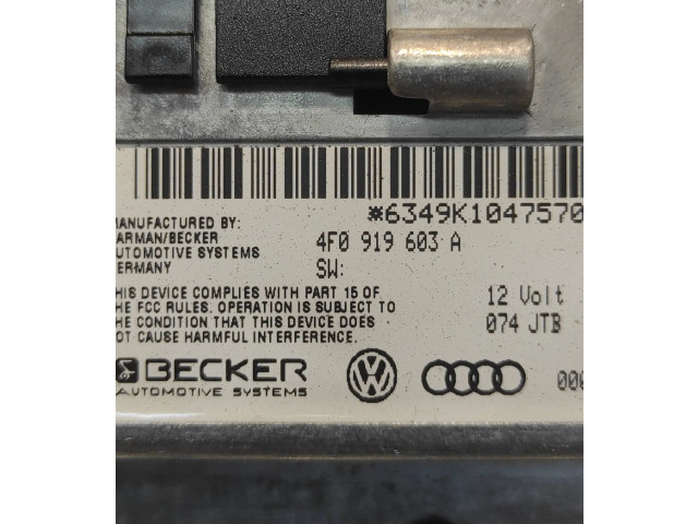 Дисплей    4F0919603A   Audi A6 S6 C6 4F