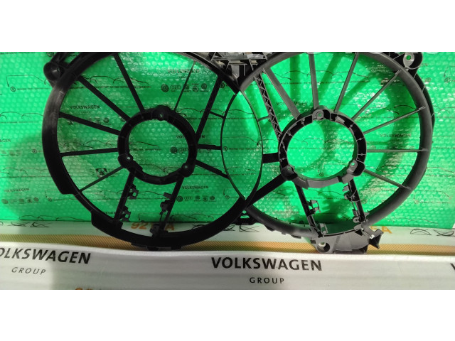 Комплект вентиляторов     4F0121207N, 4F0121003AC    Audi A6 Allroad C6 