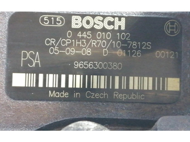 Vstřikovací čerpadlo 9656300380, BOMBAINYECCION   Peugeot 307     