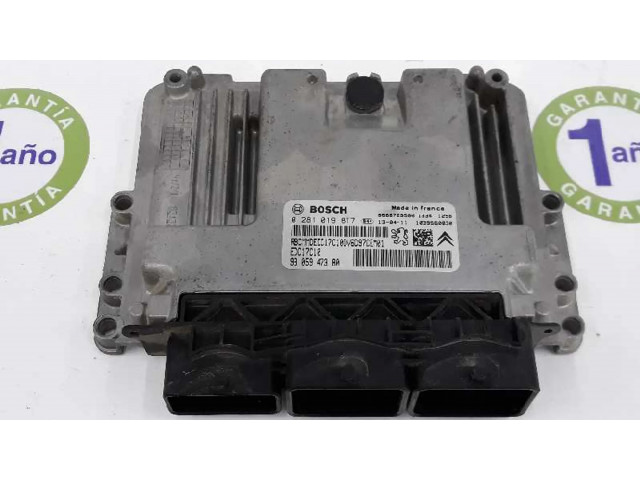 Блок управления двигателя 9805947380   Citroen Berlingo