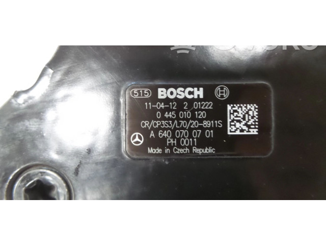 Vstřikovací čerpadlo A6400700701, 0445010120   Mercedes-Benz A W169    640940 