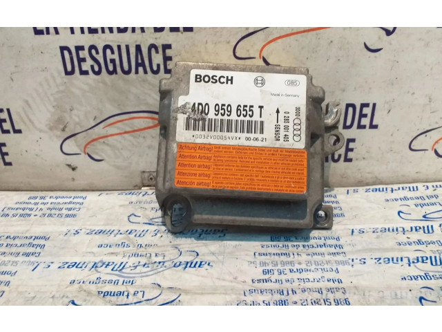 Блок подушек безопасности 4D0959655T, CENTRALITAAIRBAG   Audi A8 S8 D2 4D