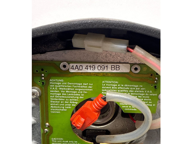 Volant Audi A6 S6 C4 4A 1997 4A0419091BB, 4D0951543D  