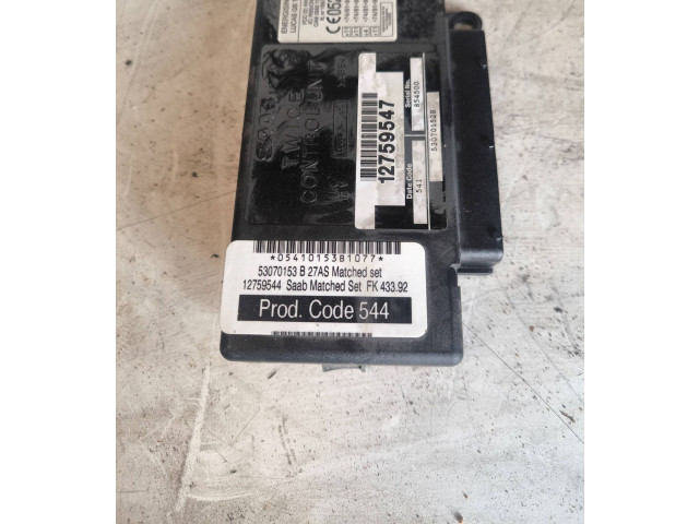 Блок комфорта 12759547, 854500   Saab 9-5   