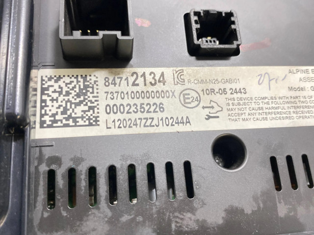 Дисплей    84712134, 23308229   Chevrolet Equinox