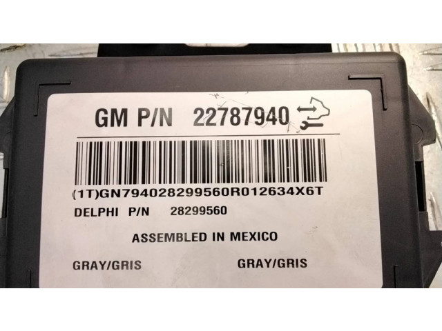 Блок комфорта 28299560, 22787940   Chevrolet Captiva   