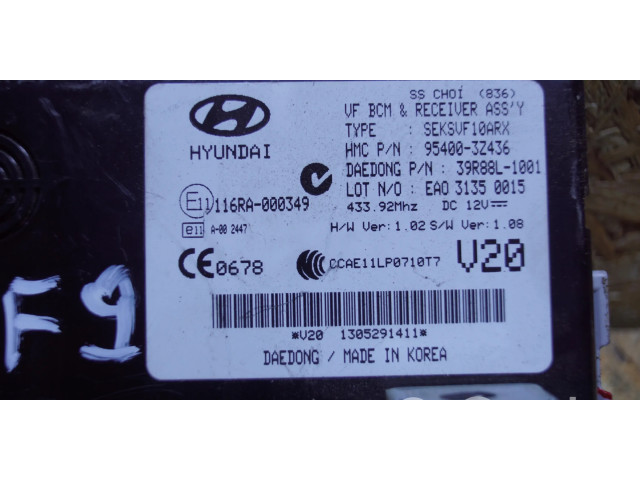 Pojistková skříňka Řídící jednotka BSM 954003Z436   Hyundai i40 2011