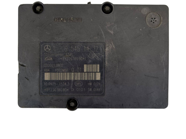 Jednotka ABS A0044315412, 10020403734   Mercedes-Benz C W203 2002