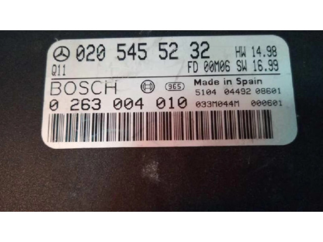 Блок управления коробкой передач 0205455232   Mercedes-Benz S W220