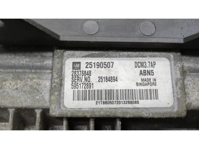 Řídící jednotka 25190507, 25184894   Chevrolet Captiva 2014