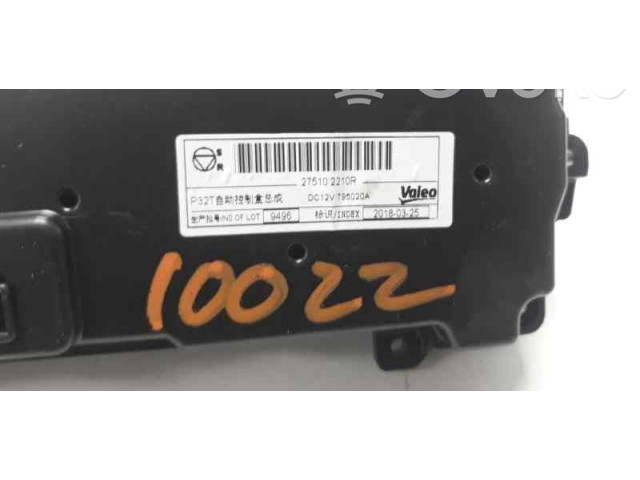Блок управления климат-контролем 275102210R   Renault Kadjar