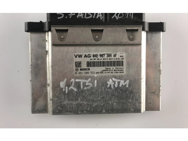 Блок управления АБС 04E907309AF, 04E907309AF   Skoda Fabia Mk3 (NJ)