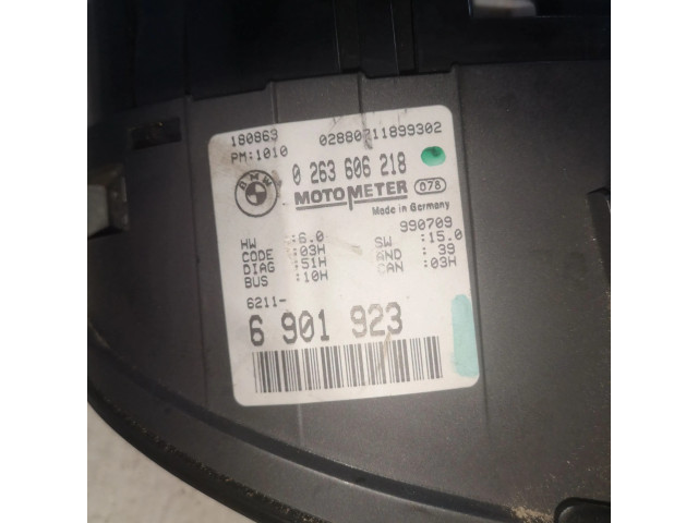 Панель приборов 0263606218, 6901923   BMW 3 E46       